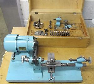 STAR SWISS WATCHMAKING LATHE AND ACCESSORIES COLLETS TOOL REST MOTOR + MORE 018