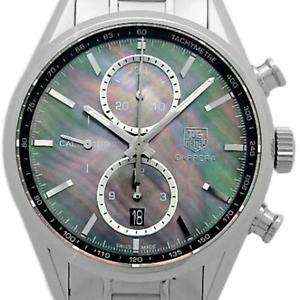 Free Shipping Pre-owned TAGHeuer CARRERA Chronograph Automa Japan Limited 4000