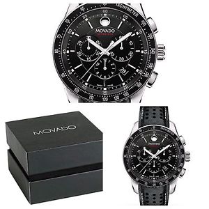 Movado Mens Series 800 Chronograph  2600096 Brand New Box & Papers! Swiss
