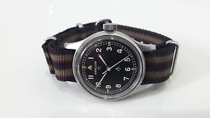 VINTAGE 1960'S BRITISH MILITARY RAF HAMILTON 6B AIRCREW WATCH