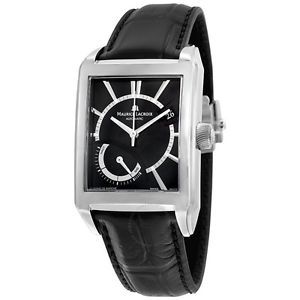 New Maurice Lacroix Pantos Rectangulaire Reserve de Marche PT6207-SS001-330 Swis