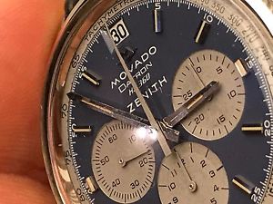 Zenith Movado Datron HS360 Sub Sea Blue Dial 1970