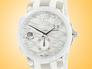 Ulysse Nardin Executive Dual Time Lady Stainless Steel Ladies Watch