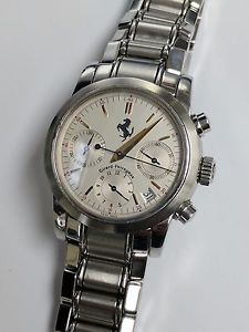 GIRARD PERREGAUX Ferrari 8020 Chronograph Automatic Watch Stainless Steel 38MM