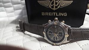 Breitling chronomat acc-oro dei anni 90 carica autom-calibro valjoux 77/50 top c