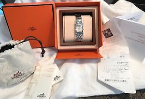 Ladies Stainless Steel HERMES H 