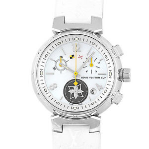 Auth LOUIS VUITTON  Q132C Chrono Lovely Cup Women Watches from japan
