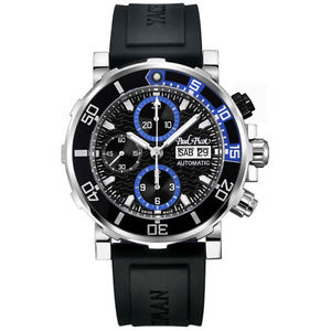 Paul Picot C-Type Yachtman Men's 43mm Chronograph Watch P1127NBS.SG.4000.3608