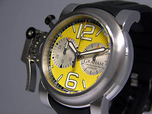 Graham Chronofighter Oversize Yellow Ranger, 2OVAS.Y01A.K10B 46mm $9,995 LNIB