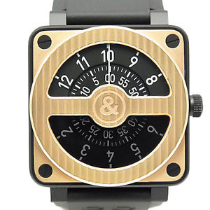 Free Shipping Pre-owned Bell & Ross BR 01-92 COMPASS PVD 500 Pieces Only