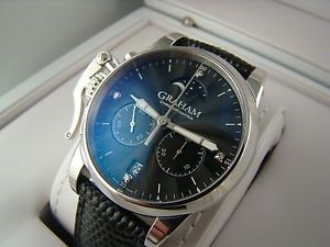 Never Worn New Graham Chronofighter 1695 Lady Moon 2CXBS.B04A (Stainless Steel)