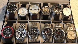 Watch Collection Lot Of 12 (Citizen Eco-Drive, Invicta,Nixon, Daniel Wellington)