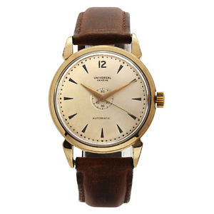 Vintage Universal Geneve Bumper Automatic Bubble Back