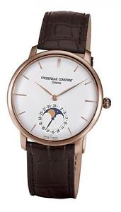 Pre-owned Frederique Constant Sulmline Manufacture Moon Phase 2013 Free Shipping