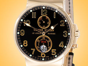 Ulysse Nardin Maxi Marine Automatic Chronometer 18K Rose Gold Men’s Watch