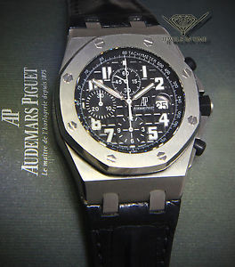 Audemars Piguet Royal Oak Offshore Chronograph Steel Watch Box/Papers 26020ST