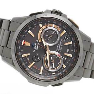 Casio Oceanus GPS Radio Clock Solar Satellite OCW-G1000B-1A2JF 5301SW