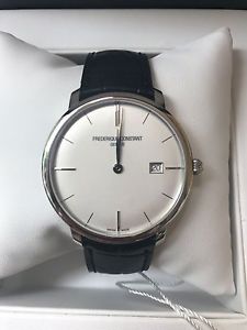 Frederique Constant - Slim Line 40mm - Black Leather Automatic