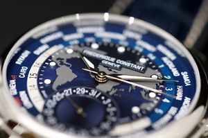 Free Shipping Pre-owned Frederique Constant CLASSIC MANUFACTURE WORLD TIMER