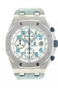 Audemars Piguet Royal Oak Offshore Rodeo Drive Chronograph White Men's Watch