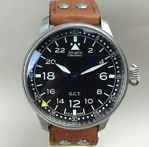 Zinex GMT Navagation Master  Hamilton 4992B 22 jewels