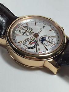 Le Vian Watch MOON PHASE AUTOMATIC Swiss Made 25 Jewels LIMITED EDITION 69/499