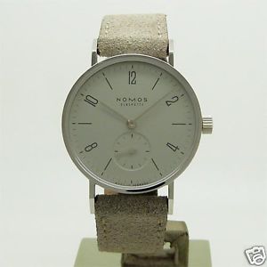 Auth NOMOS "Tangente 33" TN1A1LG233 Hand-winding, Unisex watch