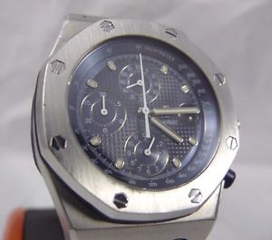 Audemars Piguet Men's Automatic Watch Royal Oak Offshore 25721ST Blue Dial BH