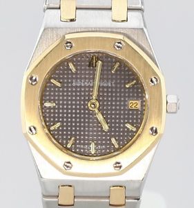 Audemars Piguet Royal Oak Quartz 18K Yellow Gold & Stainless Steel Ladies' Watch