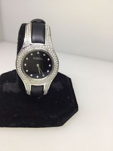 EBEL MIDNIGHT MOONCHIC WHITE GOLD & DIAMOND LADIES WATCH 3157H29 NEW!!!!