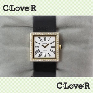 [CHANEL] Chanel Mademoiselle 18K diamond Bezel Ladies Watch Quartz Rare [used]