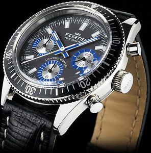 Fortis 800.20.85 L.01 Marinemaster Limited Edition Automatic Chronograph NIB