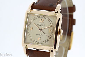 UNIVERSAL GENEVE 18K Rose Gold Automatic Cal. 139 Serviced Ref. 10'201 (1486)