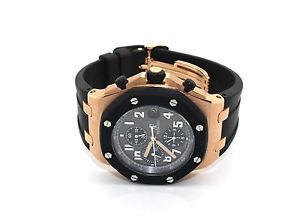 Audemars Piguet Royal Oak Offshore 18k Rose Gold Mens Watch 42 mm G29483