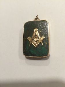 Vintage Gold & Quartz Watch Fob Nome Alaska Pre-1900 "Royal Arch Masonry" Rare
