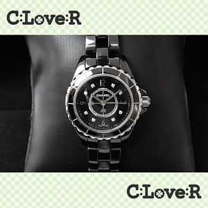 [CHANEL] Chanel J12 ceramic 8P diamond ladies quartz watch H2569 [used]