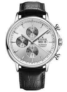 Edox Les Bemonts Chronograph Automatic Day Date 01120 3 AIN