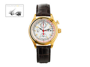 Ball Trainmaster Doctor's Chronograph Watch, White, Crocodile band, Lim.Edition
