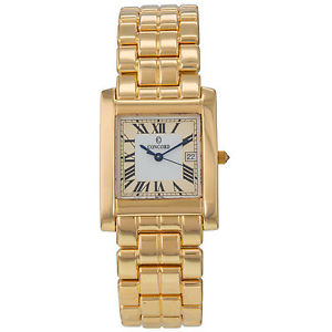 Concord 28-57-651 Datum 14K Gelbgold Quarz Herren Armbanduhr