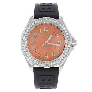 Breitling SuperOcean A17360 1.5 Ct Diamante Incastonato