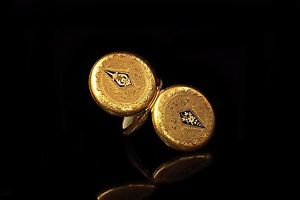 ANTIQUE ORIGINAL PERFECT 18K GOLD ENAMEL EUROPEAN AMAZING POCKET WATCH
