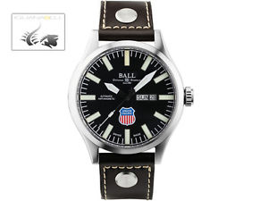 Ball Engineer Master II Union Pacific Big Boy Watch, Leather strap, Lim.Edition