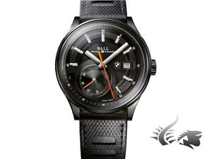 BALL for BMW Power Reserve Automatic Watch, BALL RR1702-C, Black Bezel. COSC