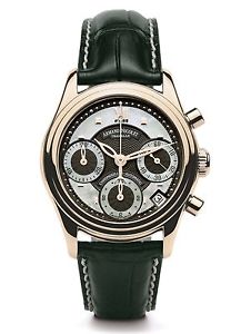 Armand Nicolet M03 Date Automático Cronógrafo De Mujer 18kt Oro