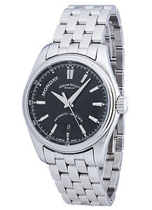 Armand Nicolet M02 Día & Date 9641A-2-NR-M9140,Reloj de hombre 42mm,acero inox.