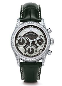Armand Nicolet M03 Orologio Da Uomo Cronografo Automatico con 1, 11ct Diamanti