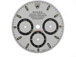 QUADRANTE BIANCO DIAL WHITE ORIGINAL ROLEX DAYTONA REF. 16519 - 16520 TRITIUM