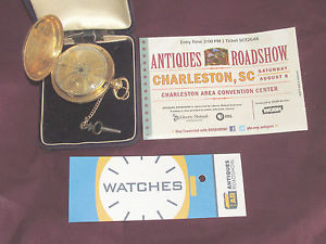 18K Solid Gold Verge Fusee John Johnson No 8265 Antique Pocket Watch 1763