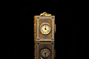 ANTIQUE ORIGINAL OTTOMAN AMAZING 18K GOLD  OTTOMAN QURAN CONTANIER AND WATCHES