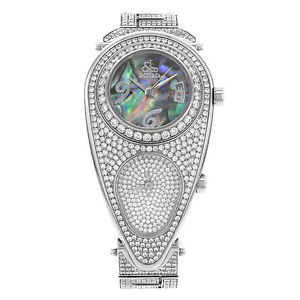 Jacob & Co. Lágrima Forma Fábrica Set Diamante Reloj Cuarzo Mujer